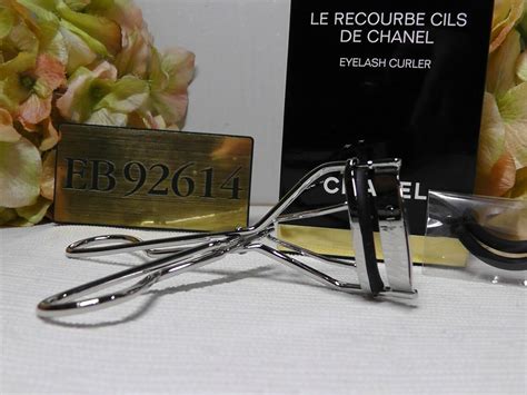 coco chanel eyelashes package|cils de Chanel eyelash curler.